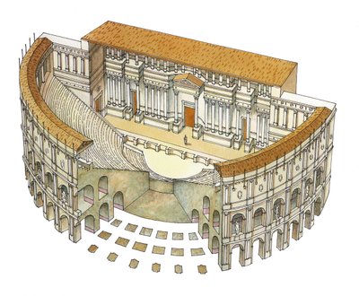 Teatro Romano da Fernando Aznar Cenamor